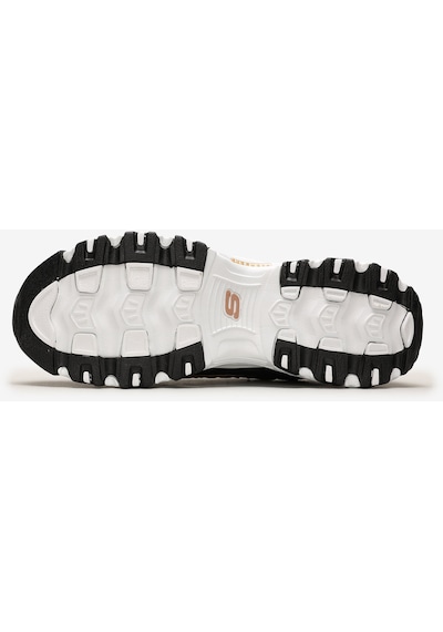Skechers D'Lites  -  Glamour Feels Kadın Sneakers - Siyah 13087 BKRG Siyah