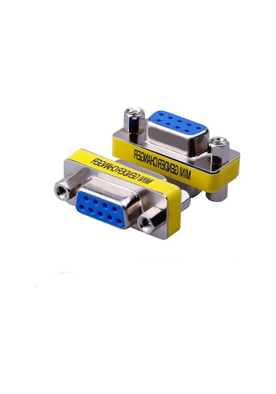 Rs232 9 Pin Dişi Dişi Cinsiyet Değiştirici Adaptör