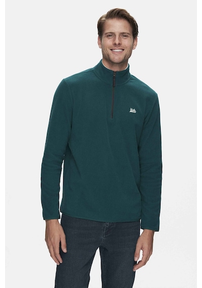 Ucla Gremıo Yeşil Polar Nakışlı Standard Fit Erkek Sweatshirt Yeşil