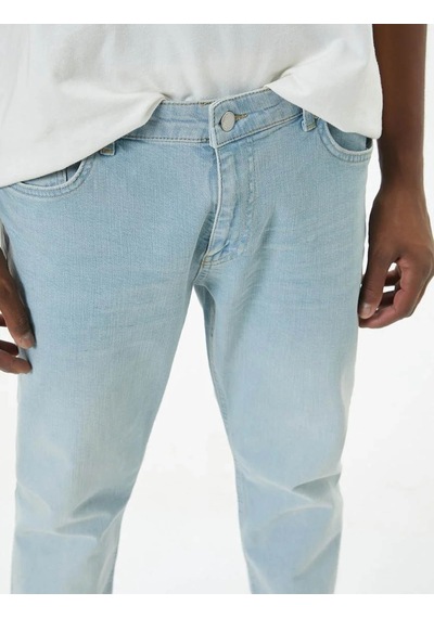 Koton Erkek Jean Pantolon Açık İndigo 4sam40055nd 24yy59000100 Y5905 Açık İndigo
