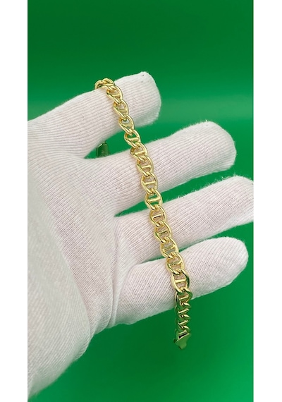Xuping 14 Ayar Kuyumcu Model Altın Kaplama Bileklik Gold