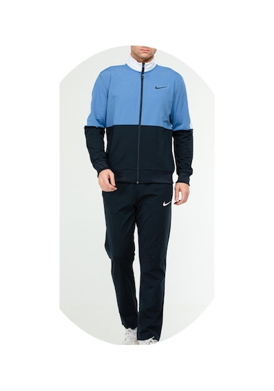 Nike Ea-4058 Battal Beden Erkek Polyester Eşofman Takımı Lacivert
