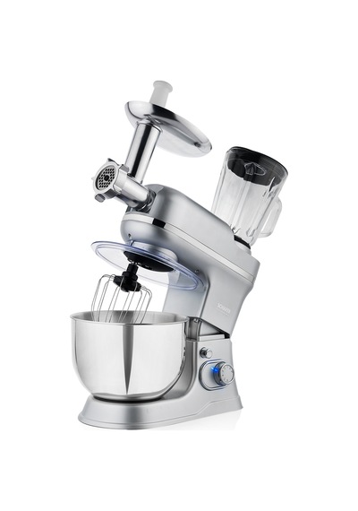 Schafer Prochef Master Multi Kıyma Aparatlı Stand Mikser 5 L-spray Boyalı Gümüş