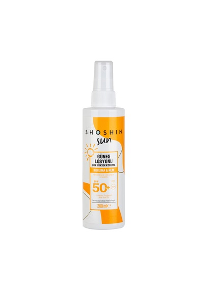 Shoshin 50+ Spf Sprey Güneş Losyonu 200 Ml