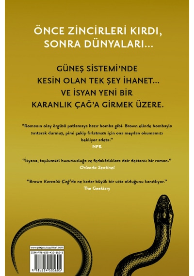 Karanlık Çağ Kızıl İsyan 5 Karton Kapak / Pierce Brown