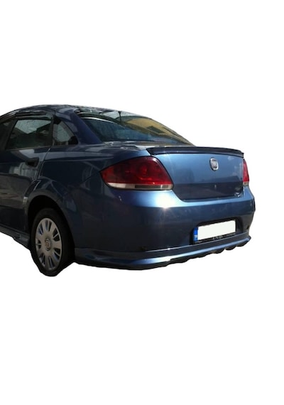 Fiat Linea 2007-2014 Uyumlu Custom Style Arka Tampon Eki Plastik