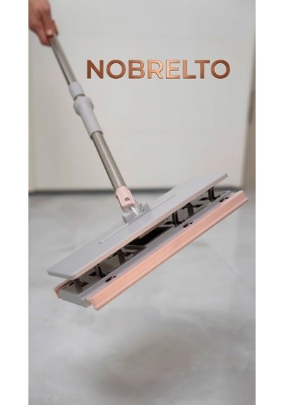 Nobrelto Click Mop 32 Cm Büyük Boy - Kendinden Sıkıştırmalı Pratik Yer Silme Mopu