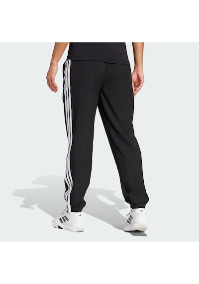 Adidas Train Essentials 3-stripes Woven Kadın Eşofman Altı Jı8313 Siyah