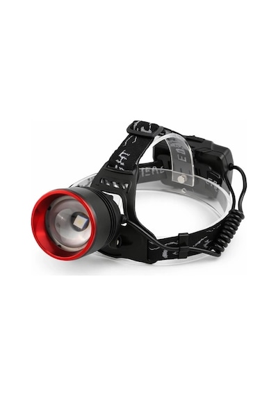 Bedotech Bd-10 1w Tg + Smd Led Alüminyum Alaşımlı Zoomlu Type-c Şarjlı Kafa Feneri Çok Renkli