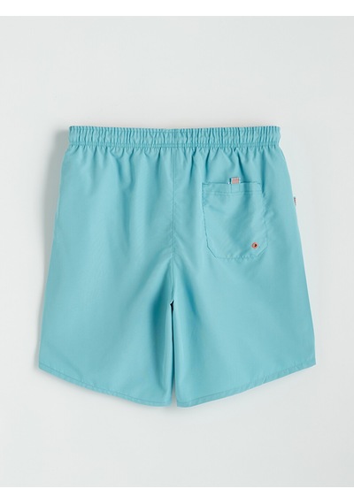 Lcw Swımwear Mavi Kısa Boy Erkek Deniz Şortu