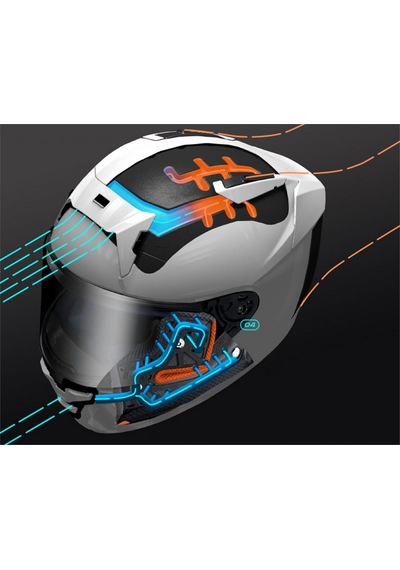 Shoei X-Spirit Pro Kapalı Motosiklet Kask Mat Siyah