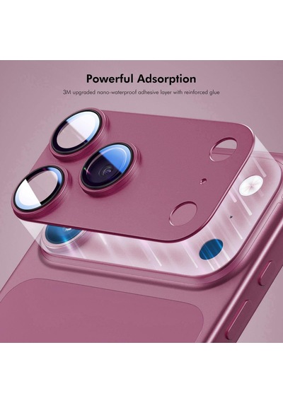 Teleplus İphone 18 Pro Max Godes Fc007 Titanyum Serisi Anti Reflective Kamera Lens Koruyucu