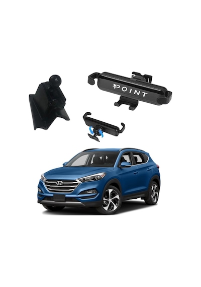 Hyundai Tucson Araca Özel Cep Telefonu Tutacağı Robotik Oynar Başlıklı 2015-2018 Arası Profesyonel