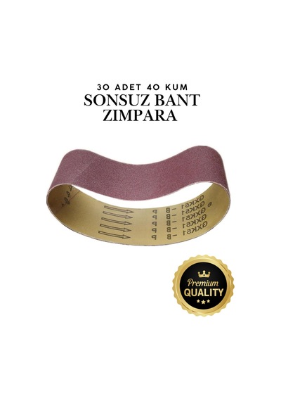30 Adet Sonsuz Bant Zımpara Kağıdı 75x533 Mm 40 Kum Kalın Tank Palet Zımparası Şerit Zımpara Makinesi Ağaç Ahşap Metal Demir Duvar Yüzey Temizleme Kazıma Taşlama Seti Zımparalama Akülü Elektrikli