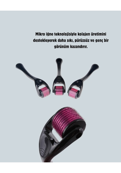 Titanyum Mikro İğneli Dermaroller 1 Mm  Ve Leke