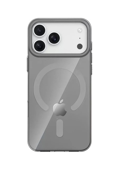 Joko Apple İphone 17 Pro Pc Blank Magsafe Kapak - Natural Grey Gri
