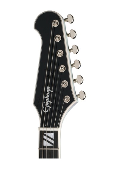 Epiphone Futura Firebird Custom Elektro Gitar Quicksilver Shift 104080445202