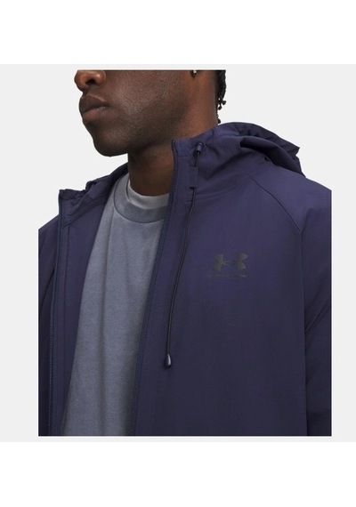 Under Armour Ua Stretch Woven Erkek Rüzgarlık Ceket 6003001-410 Lacivert