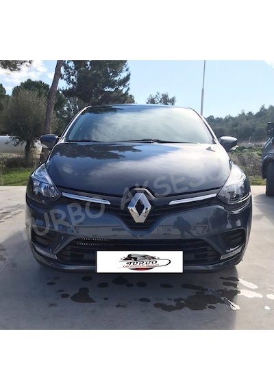 Renault Clio 4 Hb Krom Ön Panjur Çıtası 2 Parça 2012 ve Üzeri