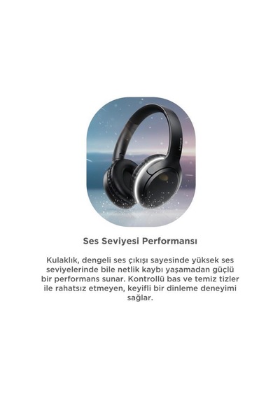 Lenovo TH53 Bluetooth 5.1 Kulak Üstü Kulaklık
