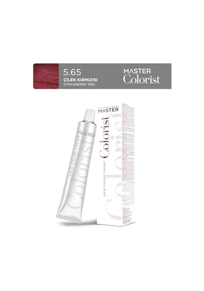 Professional Tüp Saç Boyası Boya 60 Ml 5.65 Çilek Kırmızısı