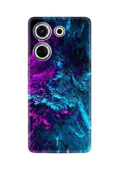 Tecno Camon 20 Kılıf Silikon Desen Özel Seri Explosive 1734