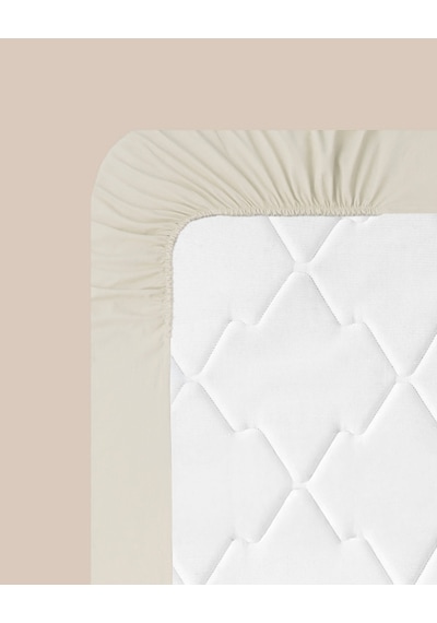 English Home Novella Premium Soft Cotton Tek Kişilik Plus Lastikli Çarşaf 120x200 Cm Krem Krem English Home Novella Premium Soft Cotton Tek Kişilik Plus Lastikli Çarşaf 120x200 Cm Krem Krem