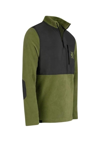 Luo Camp-02 Half-zip Fleece Erkek Yarım Fermuarlı Polar Turuncu Çok Renkli