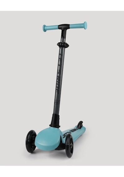Let's Ride Two Işıklı Katlanabilir 3 Tekerlekli Scooter Turkuaz