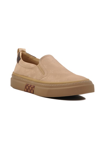 Guja Bej Hafif Slip-on Erkek Casual Ayakkabı 25y501-6 M Bej