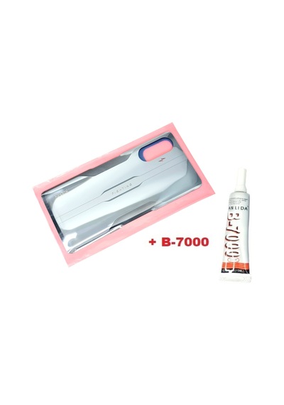 Tkgz Xiaomi Redmi K40 Gaming Arka Pil Batarya Kapağı Cam+b-7000 Gri