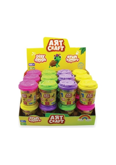 Art Craft İnsan Figürü Seti Oyun Hamuru 150 gr +17 Parça Hamur K