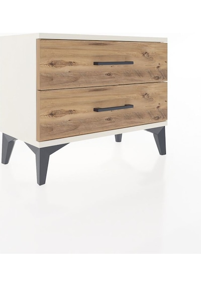 Arges Komodin 2 Çekmeceli 60x30x48 Aytaşı-çam Aytaşı