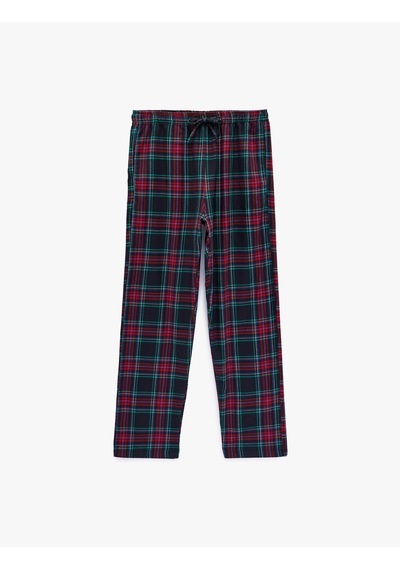 Koton Straight Fit Beli Bağcıklı Pamuklu Dokuma Pijama Altı Lacivert Ekose 6wlm50002mw Lacivert Ekoseli Koton Straight Fit Beli Bağcıklı Pamuklu Dokuma Pijama Altı Lacivert Ekose 6wlm50002mw Lacivert Ekoseli