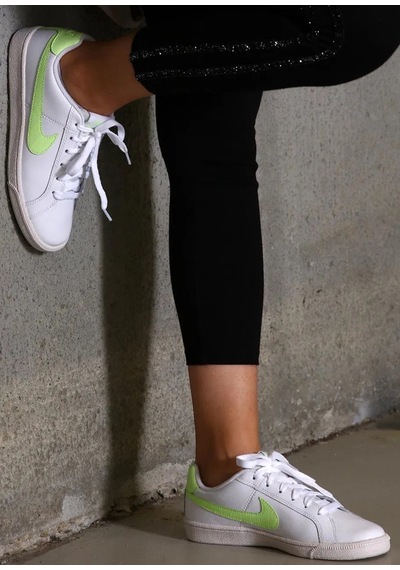 Nike Court Royale Leather Sneaker Hakiki Deri Sneaker Ayakkabı Beyaz Yeşil Beyaz