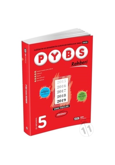 SBM Yayınları 5. Sınıf PYBS Sınav Rehberi