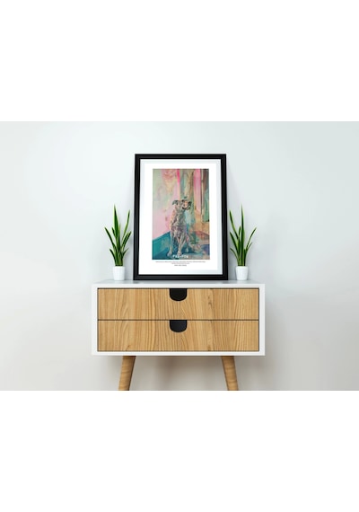 Paw-pow No:18 Art Print