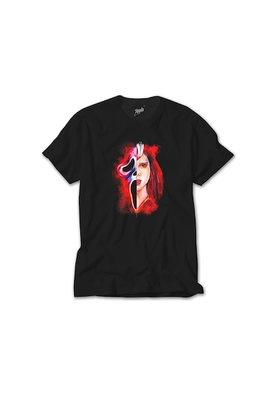 Scream Blood Siyah Tişört Siyah