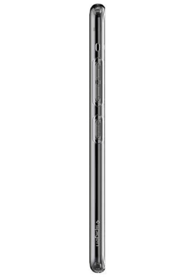 Spigen G8 Thinq İle Uyumlu Kılıf Liquid Crystal Crystal Clear Şeffaf