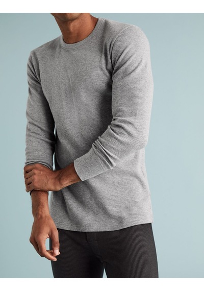 Marks & Spencer Uzun Kollu Medium Warmth Termal Atlet T14008813N Gri
