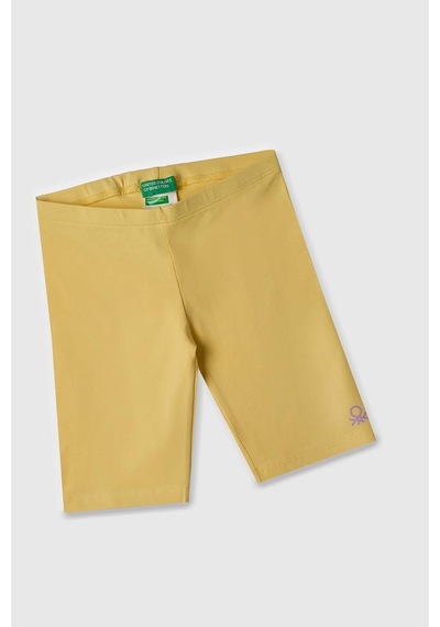 United Colors Of Benetton Kız Çocuk Tayt Sarı Bnt-g21761 -1368 Sari