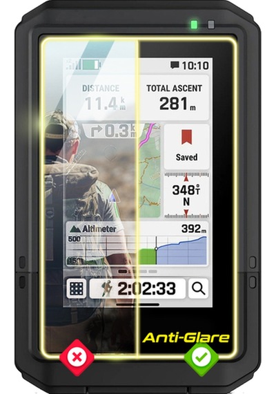 Garmin Etrex Touch İçin Anti-glare Parlama Önleyici Mat Ekran Koruyucu 2 Adet