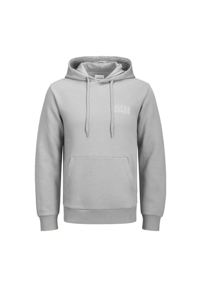 Jack & Jones Jack&jones 12152840 Jjecorp Logo Sweat Hood Ultımate Grey Sweat Gri