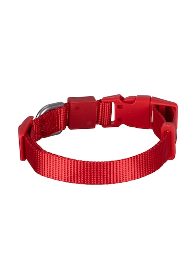 Swissplus Urban Paws Köpek Tasması Crimson Red Ayarlanabilir, Dayanıklı, Hafif-15mm Kırmızı