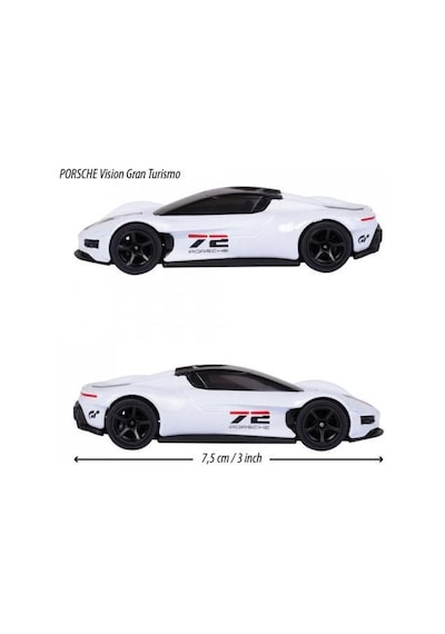 Majorette Porsche Motorsport Deluxe Araçlar - Vision Gran Turismo Beyaz 212053161