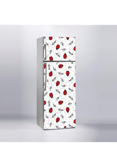 Buzdolabı Sticker Kaplama Dolap Kaplama Etiketi Uğur Böceği