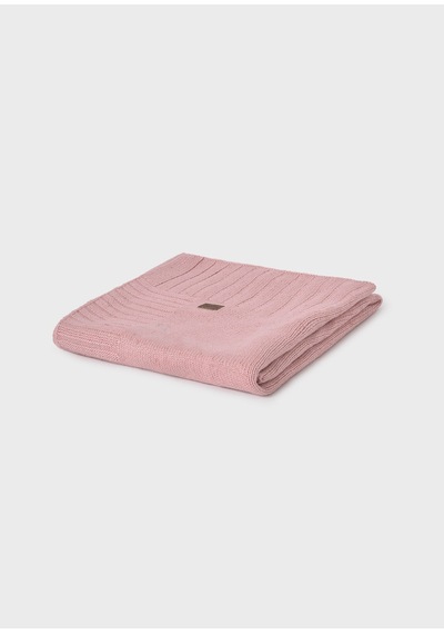 Kız Bebek Triko Battaniye Pembe 9942 Pembe
