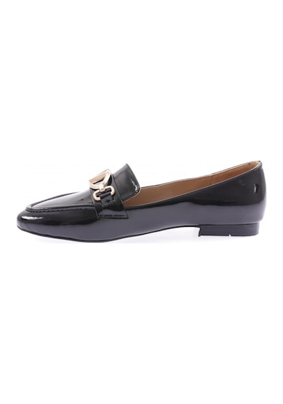 Dgn 154-22k Kadin Üzeri V Toka Loafer 154-1974-R7749 Siyah