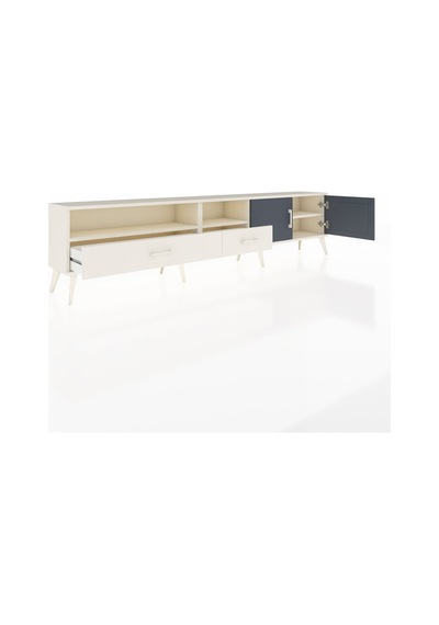 Arges Tv Ünitesi 3 Raflı 2 Çekmeceli 2 Kapaklı 220x30x51 Aytaşı-antrasit/aytaşı Antrasıt/aytası - Aytası Arges Tv Ünitesi 3 Raflı 2 Çekmeceli 2 Kapaklı 220x30x51 Aytaşı-antrasit/aytaşı Antrasıt/aytası - Aytası