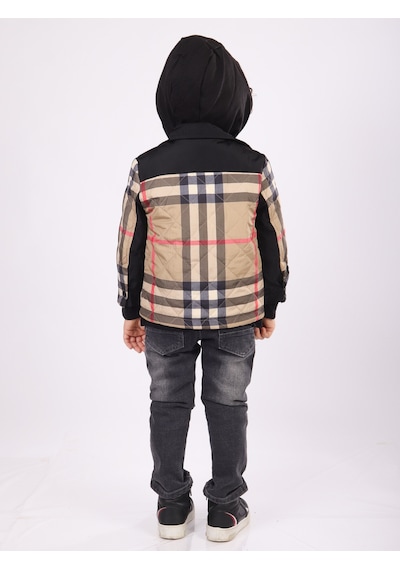 Xo Kids Erkek Çocu Alt Üst Takım 6-36 Ay 2501 Bej - Siyah